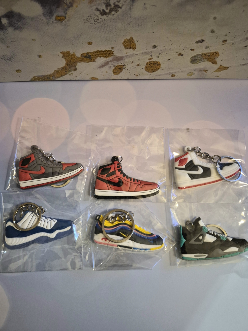 Sneaker Keychain's Pack - Assorted Colors